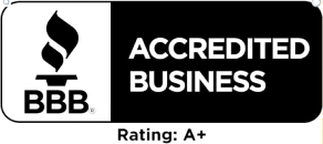 A+ rating by the Better Business Bureau (BBB)